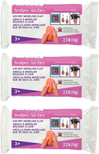 Sculpey Air-Dry, Premium Air Dry Clay, Terra Cotta, No Baking Required by Sculpey