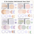 Scrapbook Embellishments Paper Cutout, DIY Craft Decorative Paper - Image 2
