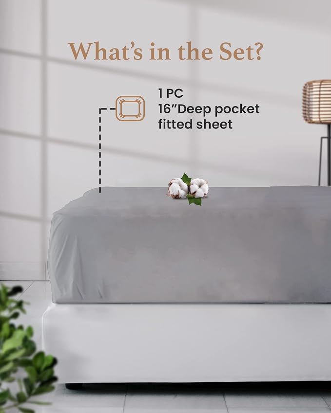 Good Sleep Bedding XL Twin Fitted Sheet - Image 3