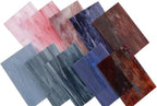 Lanyani（10 Sheets）Variety Stained Glass Sheets 4 x 6 inch Opal Art Glass Pack - Image 7