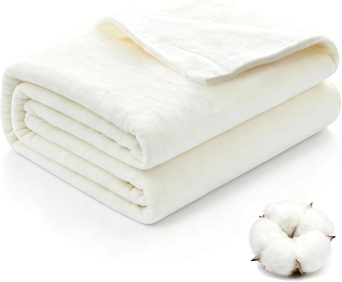 Natural Cotton Batting for Quilting Sewing Crafting & DIY Projects, Batting for by Drounphi
