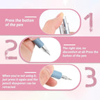 6 PCS Knife Pen Craft Cutting Tools, 6 Colors Creative Retractable Craft Paper - Image 4
