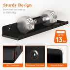 Lifewit Floating Shelves for Wall, Acrylic Display Shelf Wall Mounted for Figure - Image 3