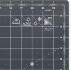 ARTEZA Self Healing Cutting Mat, 18 x 24 Inch Rotary Cutting Mat, Double-Sided - Image 4