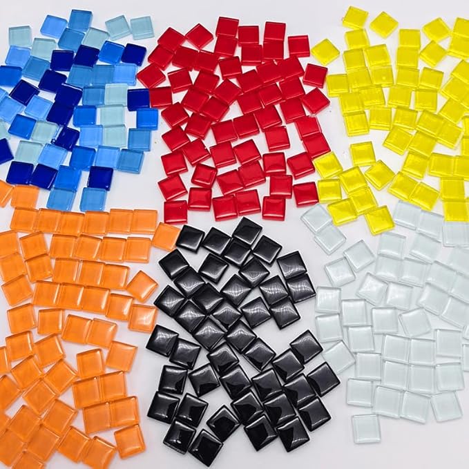 500G/ 1.1LB Bulk Crystal Mosaic Tiles - Image 2