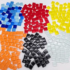 500G/ 1.1LB Bulk Crystal Mosaic Tiles - Image 3