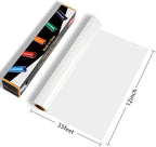 RENLITONG Glossy White HTV Vinyl 12" x 35ft Roll - Image 2