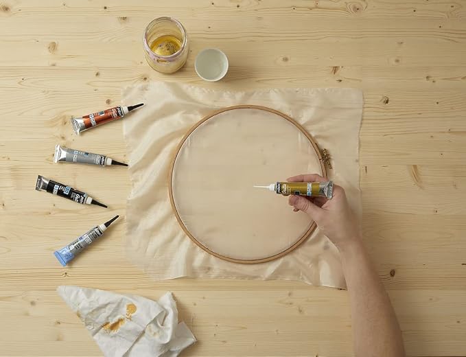 PEBEO Setasilk Silk Painting Water Based Gutta 20-Milliliter Tube, 0.68 Fl Oz - Image 5
