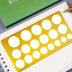 Utoolmart Geometric Drawing Template Measuring Ruler 30cm - Image 6