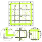 UOOU Quilting Ruler, Square Quilting Rulers Fabric Cutting Ruler Acrylic - Image 4