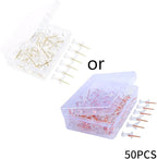 50Pieces Metal Push Pins Map Pins Thumb Tacks Pushpins - Image 8
