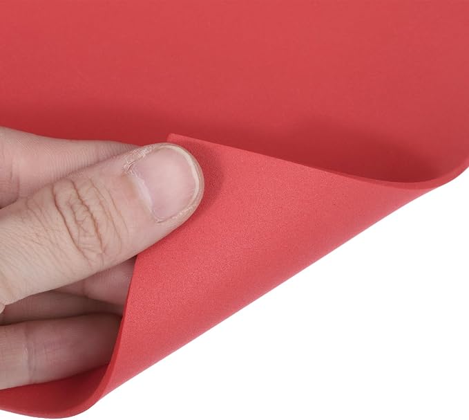 MECCANIXITY EVA Foam Sheets Red 35.4 Inch x 19.7 Inch 2mm Thick Crafts Foam EVA - Image 6