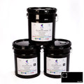 colored epoxies 15 Gallon Kit Resin and Hardener, 15 Gallon Black Epoxy