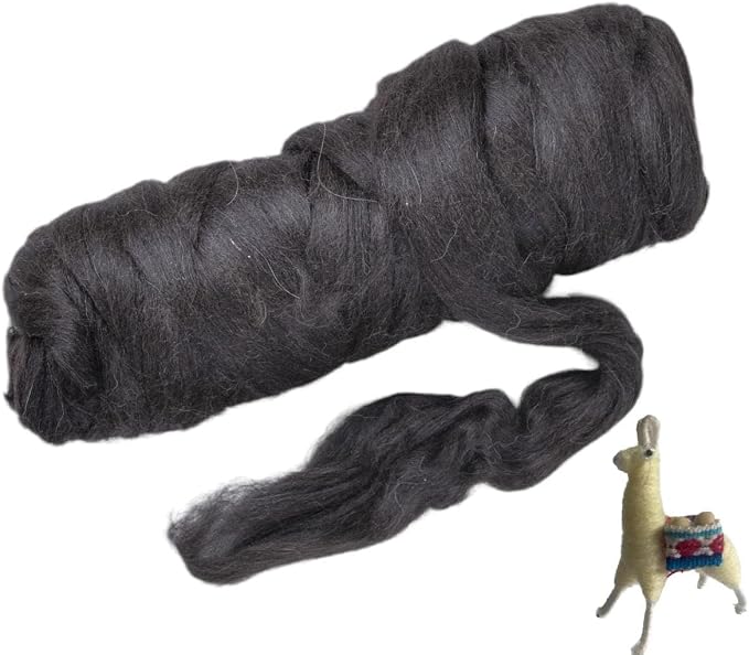 Kondoos Llama Wool roving, 1 lb. Best by Kondoosnaturalfibers