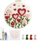 INFUNLY Heart Flower Punch Needle Kit by INFUNLY