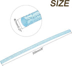 uxcell Mini Hot Glue Sticks for Glue Gun 7mm x 200mm Glitter Transparent Blue - Image 2