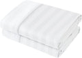 Flat Sheet Only 2 Pack, Twin Size 400 Thread Count 100% Egyptian Cotton Flat by ShunjieHome