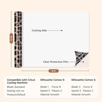 HTVRONT Leopard Heat Transfer Vinyl, 12in x 8ft Leopard Printed Iron on Vinyl - Image 7