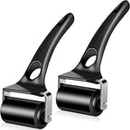 Frienda 2 Pcs 2 Inch Rubber Brayer Rollers, Hard Rubber Rollers Tool by Frienda