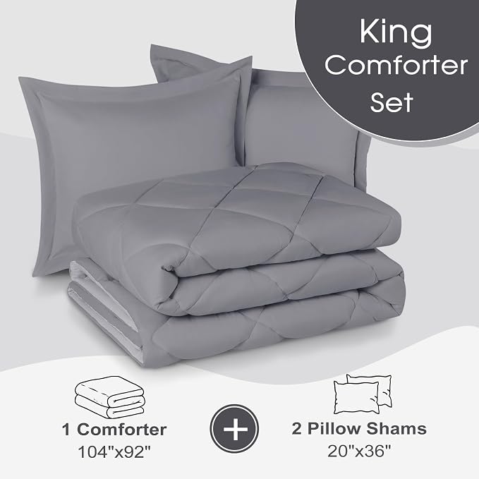 Basic Beyond King Size Comforter Set - Image 6