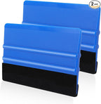 WRAPXPERT Blue Felt Squeegee, Medium Hardness Vinyl Squeegees Scraper Tool Kit by WRAPXPERT