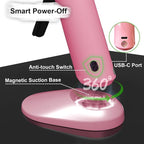 MONVICT Cordless Hot Glue Gun Kit, USB-C Rechargeable Mini Pink Glue Gun - Image 2