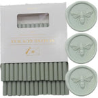 Sage Green Wax Seal Sticks, Vanilla Green Sealing Wax Gun Sticks Great - Image 4