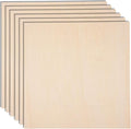 24 Pack 12 x 12 x 1/4 Inch-6mm Thick Basswood Sheets by AWIZOM