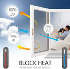 STATINT Window Film Privacy One Way Mirror Glass Tint Heat Control Sun UV - Image 2