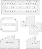5Pcs Boxy Bag Making Templates for DIY Sewing Enthusiast | Bag Making Supplies by Unknown