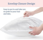 BEDELITE Satin Pillowcase for Hair and Skin, Super Soft and Cooling Similar to - Image 6
