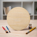 50PCS Wooden Round, Made of Basswood, 4 Inch Unprocessed Wood Pieces, Natural - Image 6
