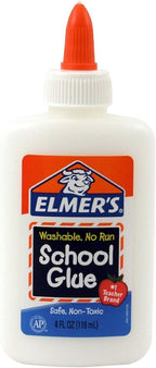 Elmer's Washable No-Run School Glue, 4 oz, 3 Pack - Image 2