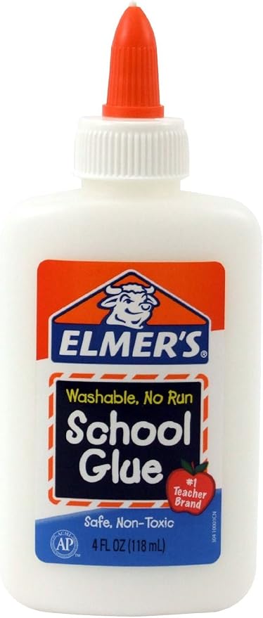 Elmer's Washable No-Run School Glue, 4 oz, 3 Pack - Image 2