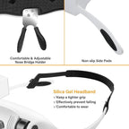 Hands Free Head Magnifying Glasses, Magnifier - Image 6