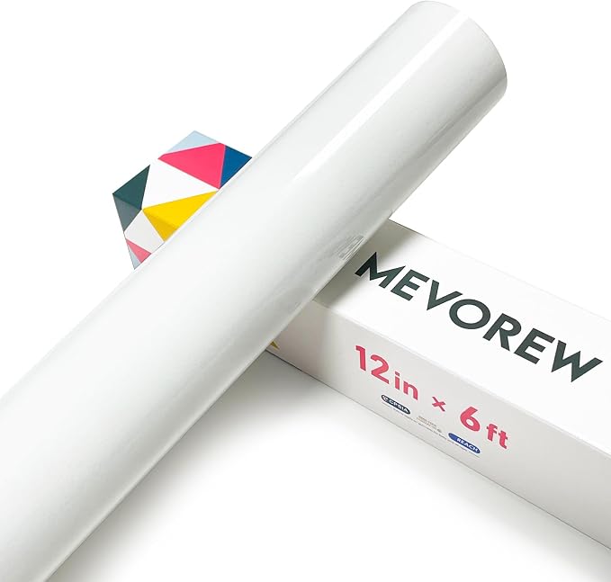 Flocked HTV Heat Transfer Vinyl, Flocked Iron on Vinyl by MEVOREW