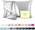 Mulberry Silk Pillowcase for Hair and Skin Standard Size 20"X 26" Pillow Case by Suatien
