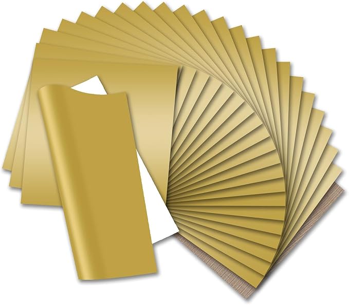 HTVRONT Gold HTV Heat Transfer Vinyl Bundle: 24 Pack 12"x12" Iron on Vinyl | by HTVRONT