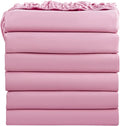 FreshCulture King Fitted Sheets, Bulk Pack of 6, Deep Pocket, Soft Microfiber by FreshCulture
