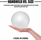Styrofoam Balls 6 Inch, DIY Craft Giant Foam Ball - Image 3