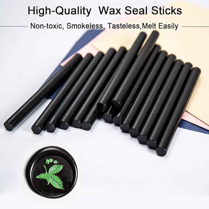 Wax Seal Stick, 15 Pieces Glue Gun Wax Seal Sticks - Image 2