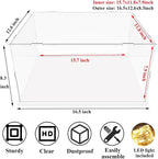 DuvinDD Acrylic Display Case Clear Large Display Box - Image 4