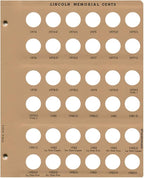 Dansco US Lincoln Cent with Proof Coin Storage Album 1909 - Image 7