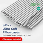 Queen Pillow Cases Set of 4 - Image 2