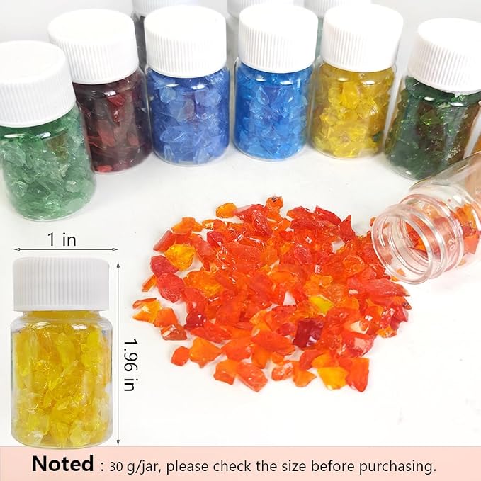 HappyFiller 12 Box Crushed Glass Sand Broken Pieces - Image 4