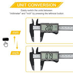 Digital Caliper, Sangabery Dial Caliper 6 Inch - Image 4