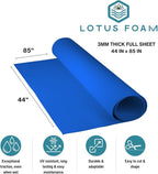 LotusFoam EVA Foam Sheet 3mm – 44"x 85" Craft Foam - Image 2