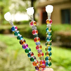 Aipridy European Large Hole Beads, Colorful Glass Charm Beads Set - Image 3