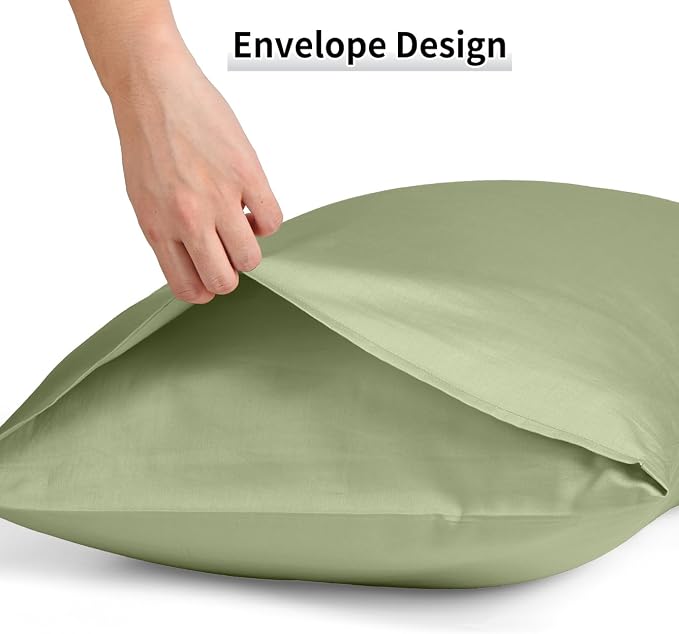 Warmstar Cotton Pillow Cases Standard Size Set of 2, 600 Thread Count - Image 5