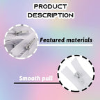 DOITEM 24 pcs 20cm/8 Inch Multicolor Nylon Coil Zippers - Image 5